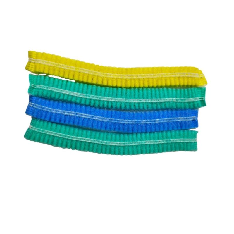 Surgical Cap Nurse Disposable Non Woven Strip Clip Cap