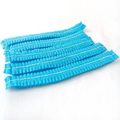 Disposable PP Nonwoven Surgeon Head Cap Suitable for Nurse Hospital Doctor Cap