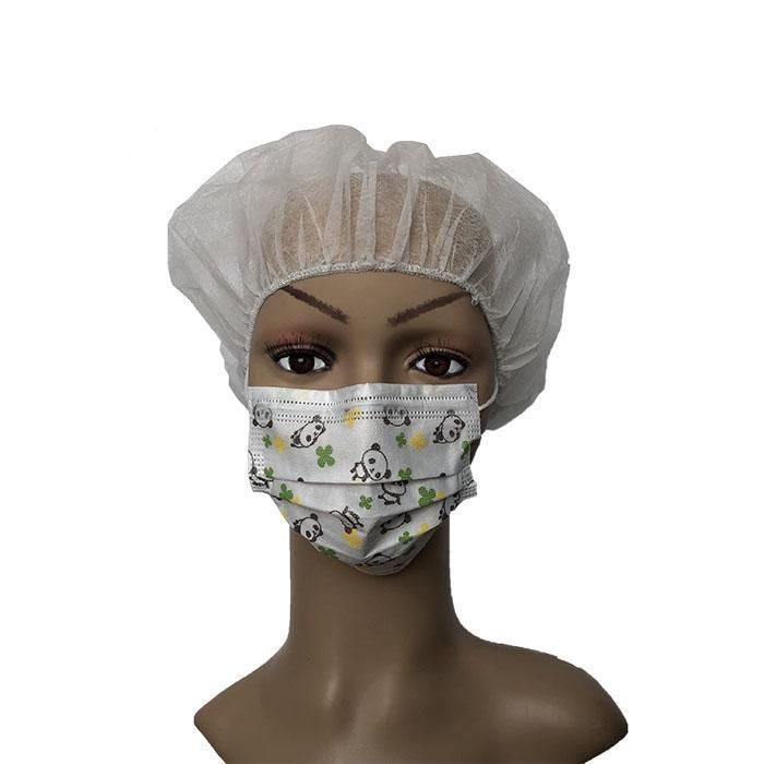 Vendor Cleanroom Eco Friendly Latex Free Anti-Bacterial Isolation Custom Made Breathable Funny Dental Healthcare Disposable Mask with Cartoon Printing