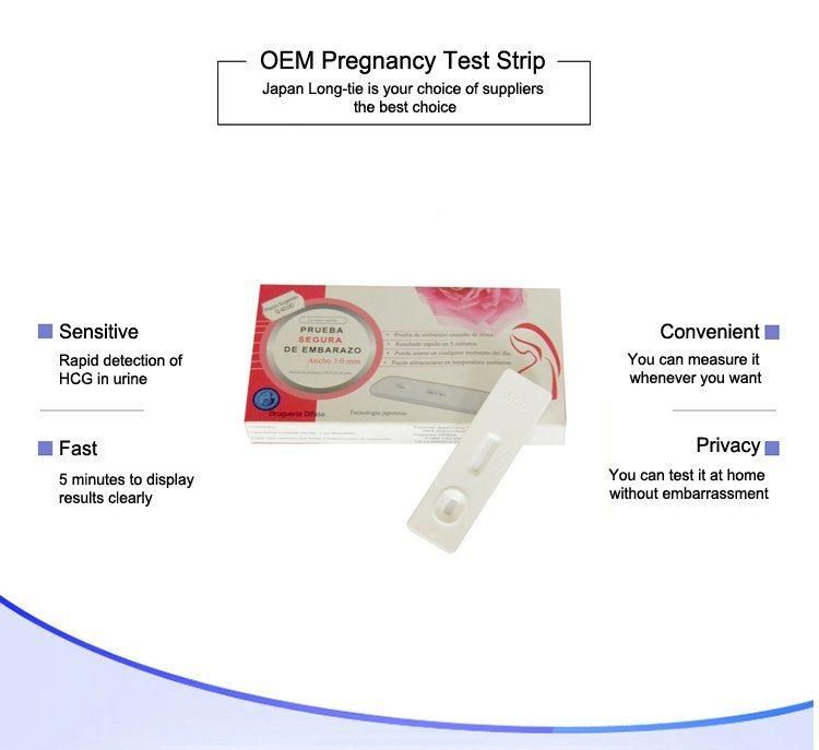 Lh Rapid Test Card /One Step Lh Ovulation Test Strip
