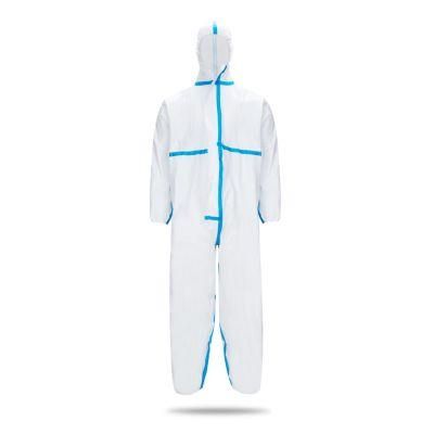 Non-Woven Fabric Clothing Disposable Coverall Safety Suit Protection Suit