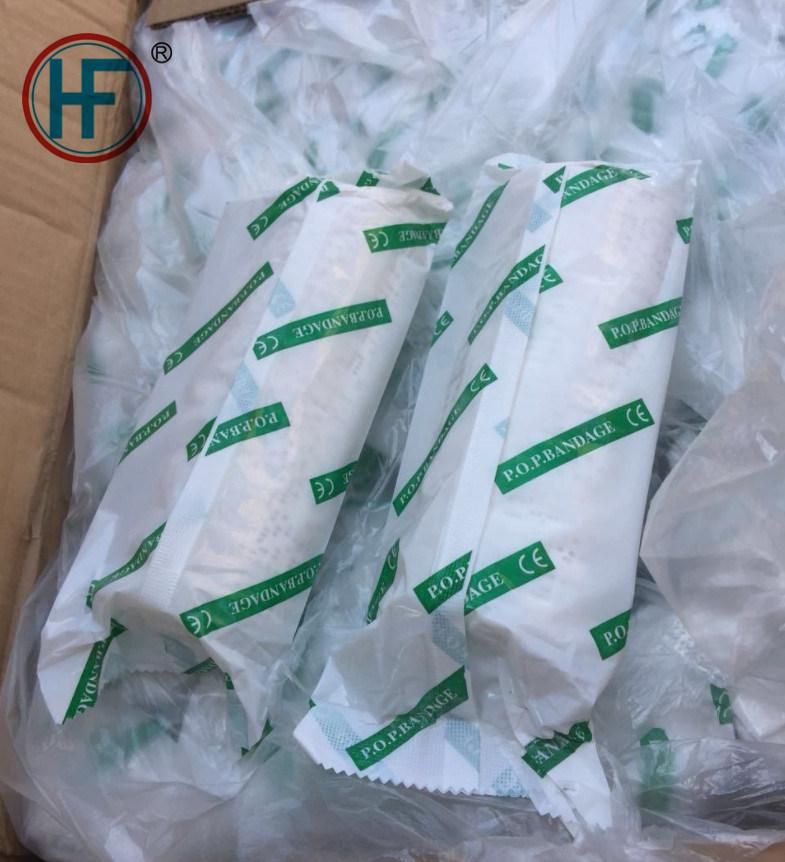 China Wholesale OEM Medical High Quality Gypsum Liner (POP) Plaster of Paris Bandage Factory Approved by CE and ISO CE FDA