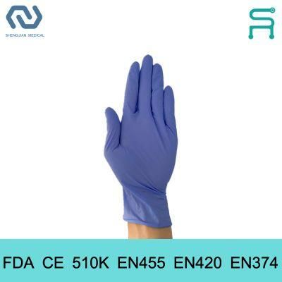 Powder Free Disposable Nitrile Examination Gloves