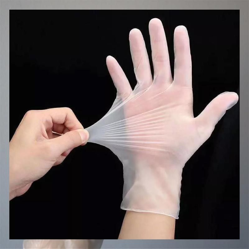 Wholesale Clean Grade Mixed Powder Free PVC Mixed Vinyl Examination Gloves