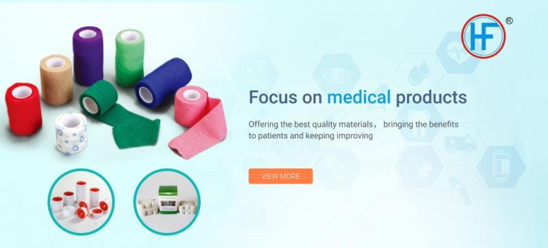 Mdr CE Approved Wholesale Non-Woven Wound Dressing Tape for Clinical Hospital