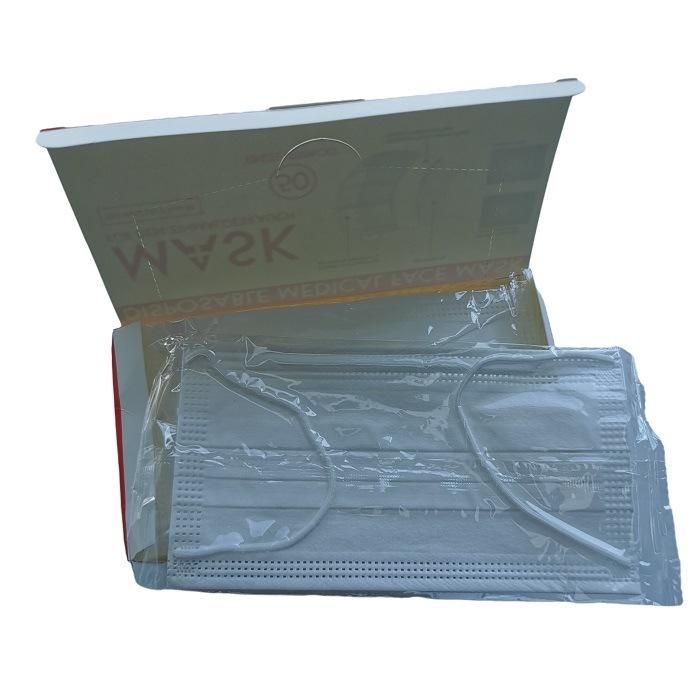 ISO CE FDA Certified Surgeon Customized Breathing Protective High Filtration Polypropylene Disposable Workshop Non-Woven Face Mask