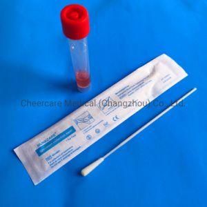 Disposable Throat Nasopharyngeal Oropharyngeal Nylon Swab Polyester Flocked Kit