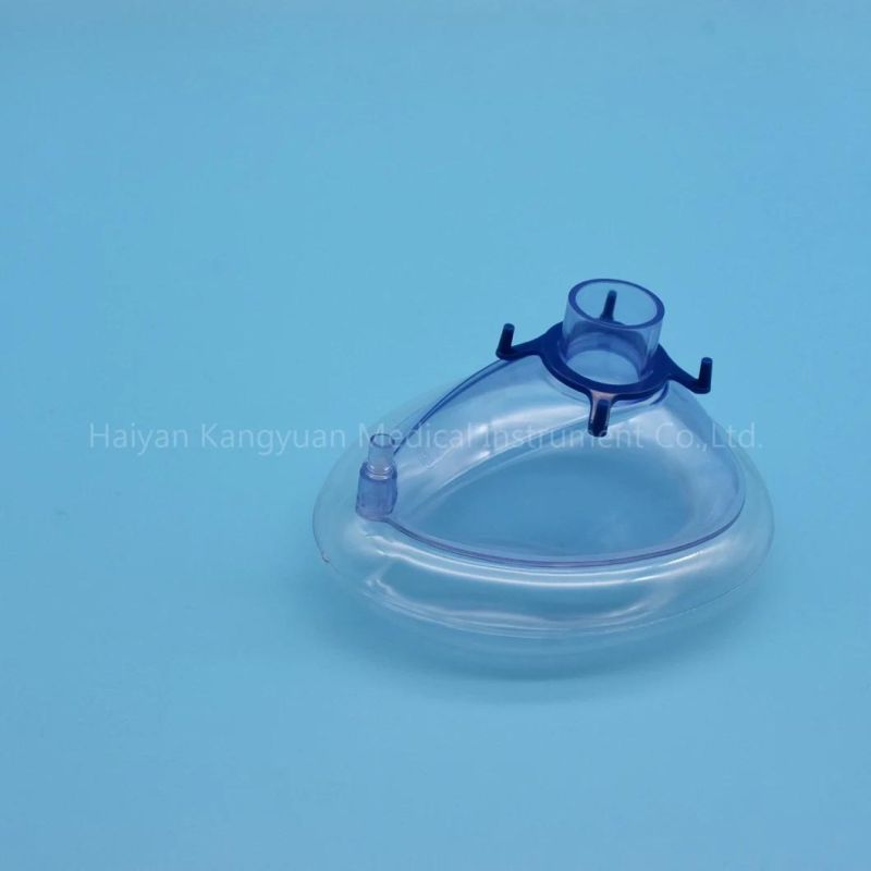 Air Cushion China Factory PVC Disposable Anesthesia Mask