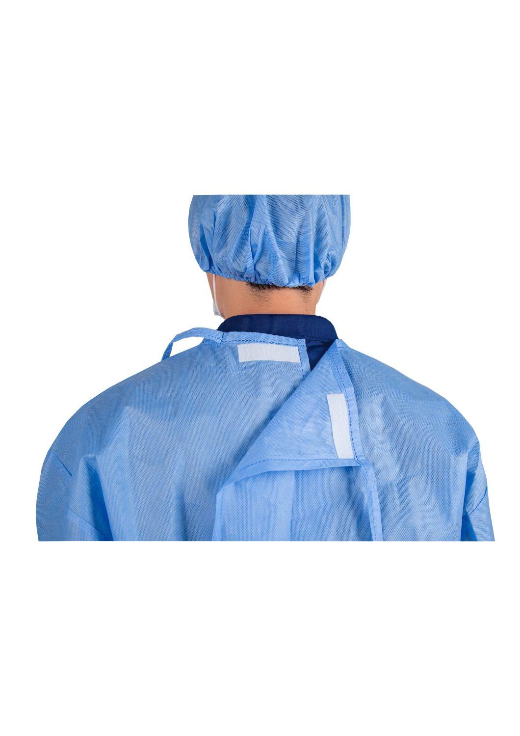 Wholesale Lelvel 1 Level 2 Level 3 Disposable Sterile Surgical Gown SMMS with Velcro Tape