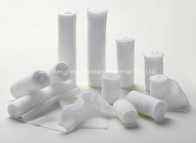 Medical Accessories Elastic Crepe Bandages PBT Bandage with OEM