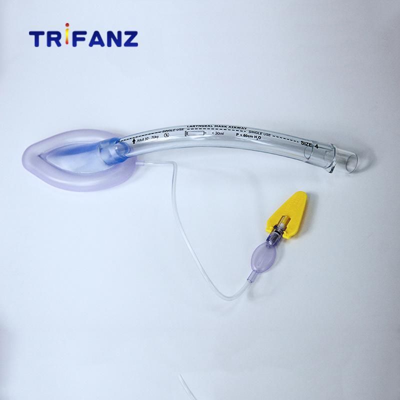 Single Use Sterile PVC Standard Laryngeal Tube Airway for Anesthesia