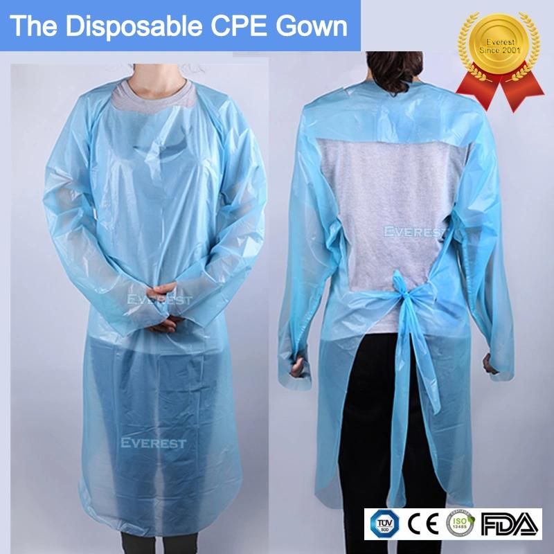 Disposable Thumb Loop Protective Apron/ Gown