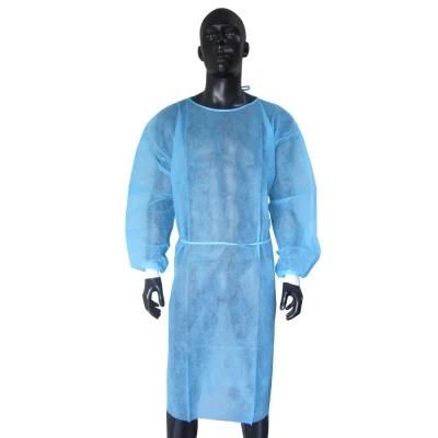 Hot Sale Disposable Hospital Surgical Gown Isolation Gown