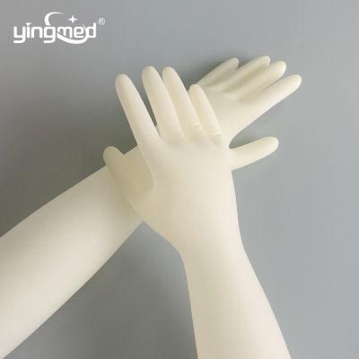 Medical Surgical Latex Rubber Examination Gloves Consumbles Product