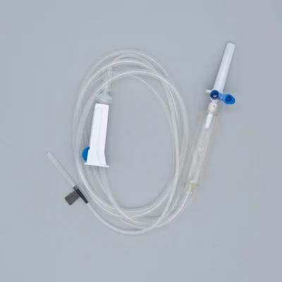 CE ISO Medical Instrument Hospital Disposable IV Infusion Set with Syringe Needle Y Site