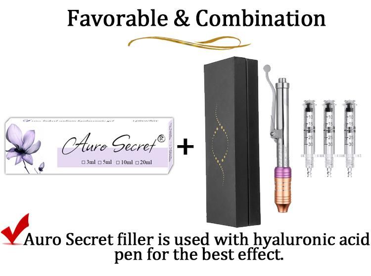 High Quality Beauty Cosmetic No Needle Injection Dermal Filler Hyaluronic Pen for Lips