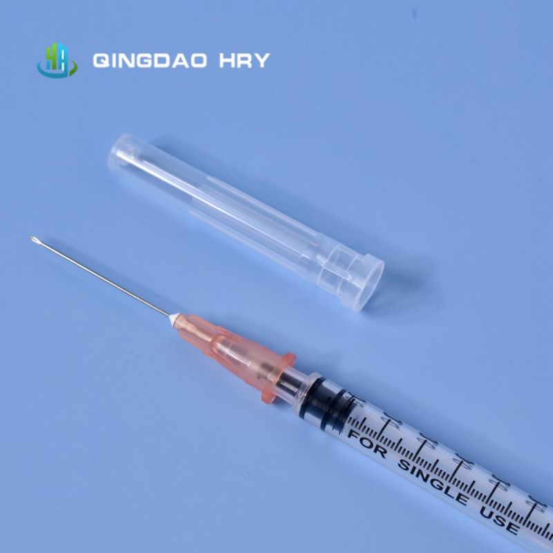 Manufacture of Medical Supply Medical Syringe Injection Disposable Syringe