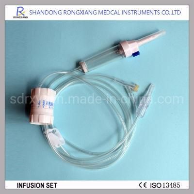 Disposable Infusion Set with Precision Regulators with Y Site