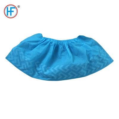 Mdr CE Approved Medical Consumable Anti Slip Overshoes Nonwoven Disposable Medical Shoe Cover