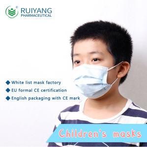 Disposable Kid&prime;s Type Iir Mask with Ce TUV Test Report Bfe 99.6%