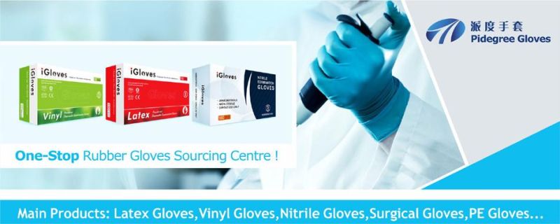 Cleanroom, Workshop Powder Free Disposable Nitrile Examination Gloves