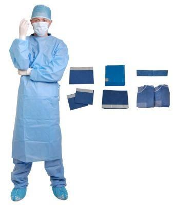 Factory SMS Disposable Surgical Coverall/Clothes with Eo-Sterile
