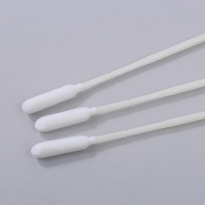 Wholesale Disposable Nasal Foam Transport Medium Virus Sampling Swab