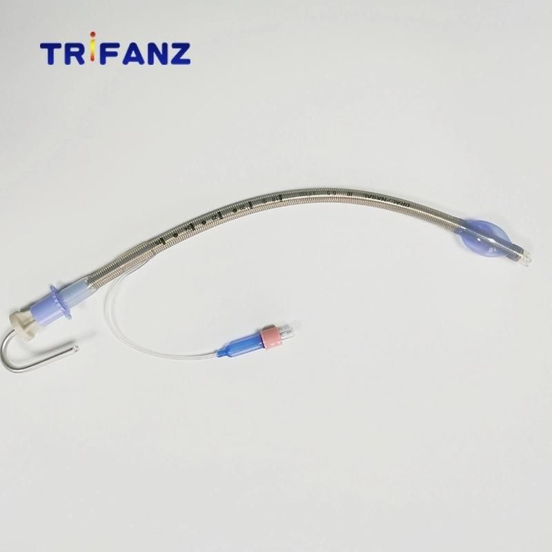 Medical Silicone Endotracheal Tube Reinforced with Cuff