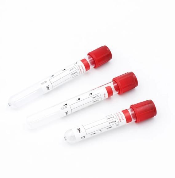 Disposable Consumable Gel+ Clot Activator Vaculuum Blood Collection Tube