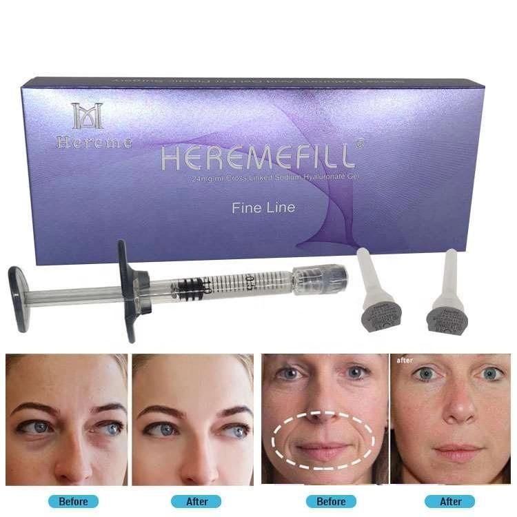 Heremefill Hot Sells Anti-Aging and Wrinkle-Removing Hyaluronic Acid Dermal Fillers