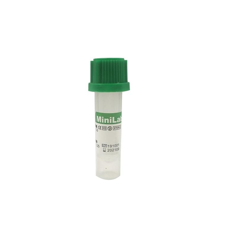 Micro Plain Vacuum Blood Collection Tube with Clot Activator Gel & Separation Gel