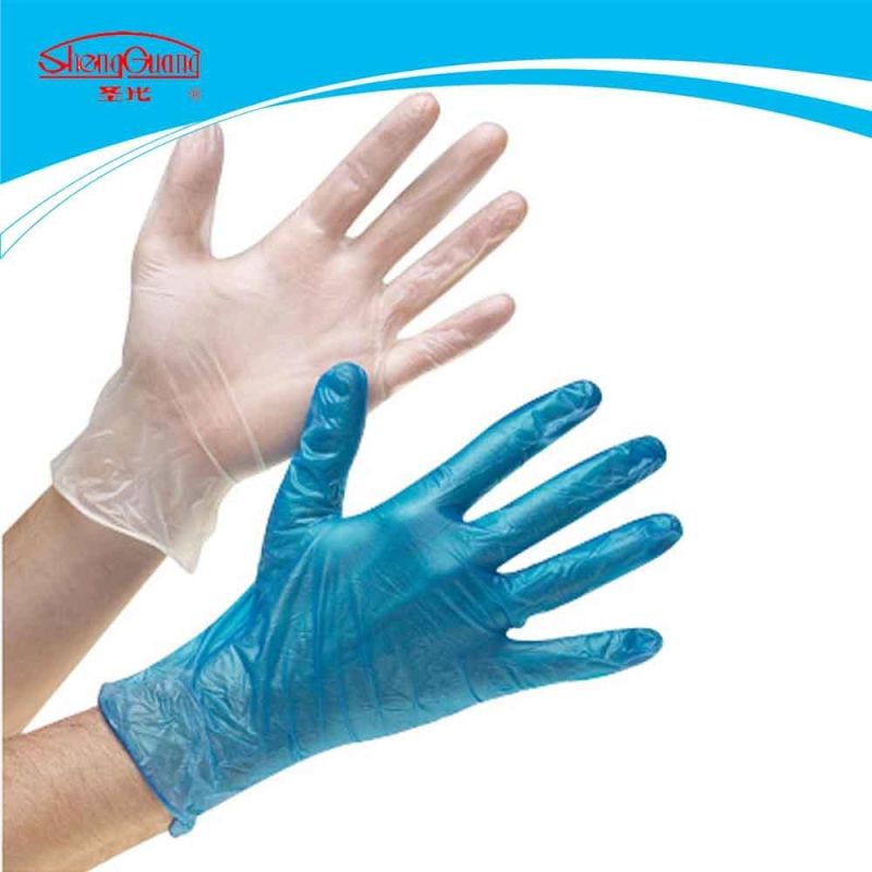 Hot Sale Disposable Powder Free Work Vinyl Gloves