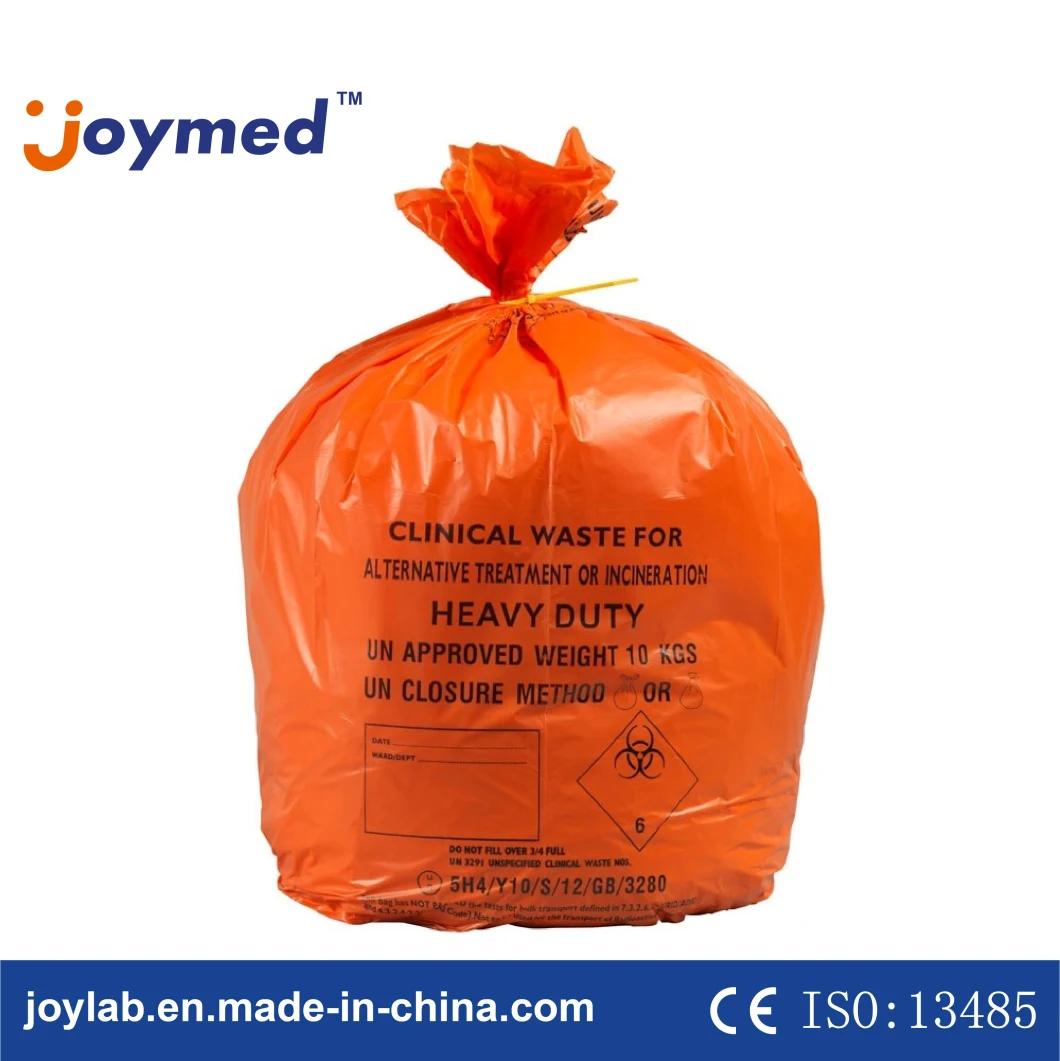 Custom Printing Strong HDPE/LDPE Medical Clinic Biohazard Waste Bags