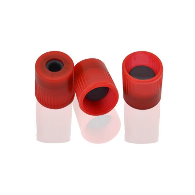 Disposable Medical Pet Plain Red Cap Vacuum Blood Collection Tube