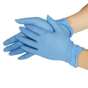 Cheap Price Nitrile Gloves, Size S, M, L, XL, Pack of 100 Powder Free with CE/FDA/510K/ISO/En455/En420/En374 Certified