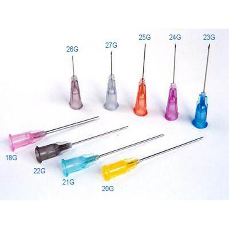 Medical Sterile Sharp Syringe Needle with All Size/ Aguja 18g, 20g, 21g 22g 23G 24G 25g 26g 27g 29g 30g