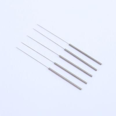 Medical Health Disposable Sterile Painless Stainless Steel Handle Acupuncture Needles with Aluminum Foil Packing