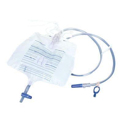 Luxury Urinary Drainage Bag with T-Valve CE ISO