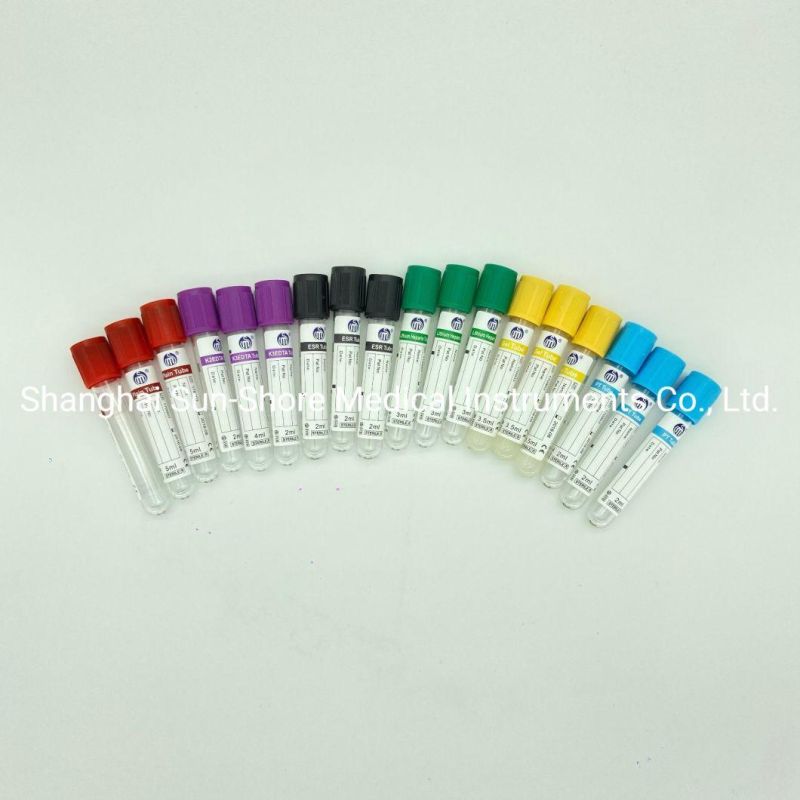 OEM Disposable Vacuum Blood Collection Tubes EDTA Tube Gel Tube