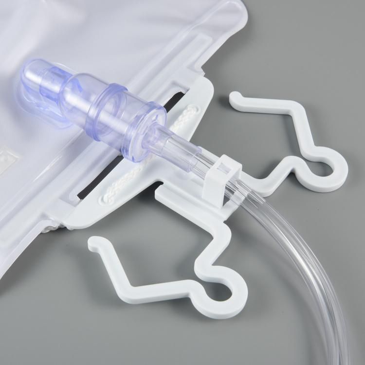 Disposable Urine Bag with T-Valve Pull-Push Valve Tube