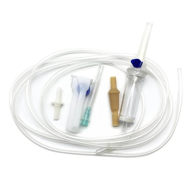 Disposable Medical Ordinary Infusion/IV Set with/Without Needle CE FDA Approval