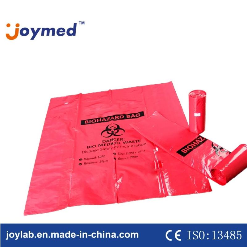 High Quality Disposable Biohazard Medical Waste Bags for Sterilization