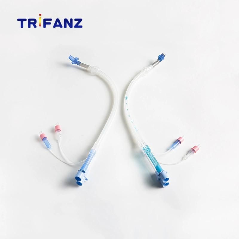 Disposable Silicone Double Lumen Endobronchial Tube