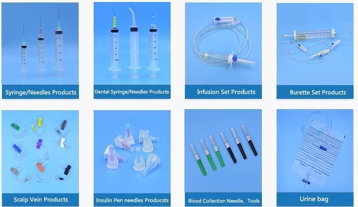 Disposable Medical Flashback Pen Type Vacuum Blood Collection Needle