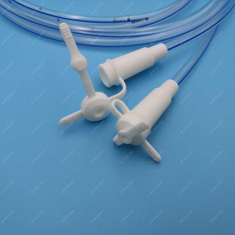 Medical Disposable TPU Nasogastric Feeding Tube with X Ray Line