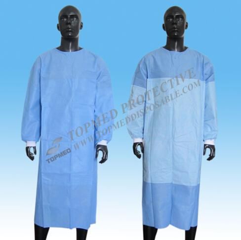 Standard SMS Disposable Surgical Gown Doctor Use Medical Surgical Gowns