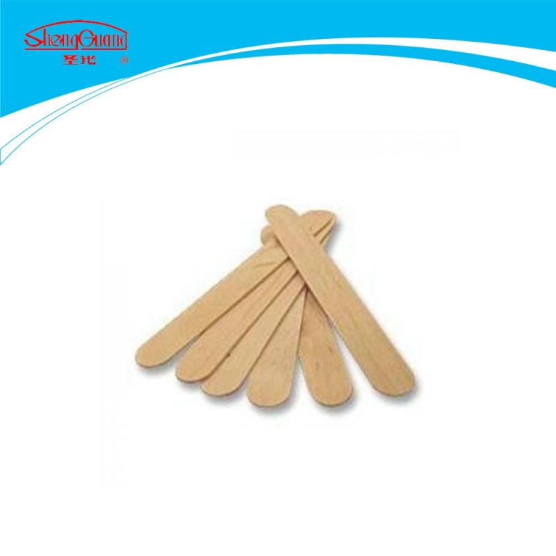 Disposable Medical Smooth Wooden Bamboo Tongue Depressor