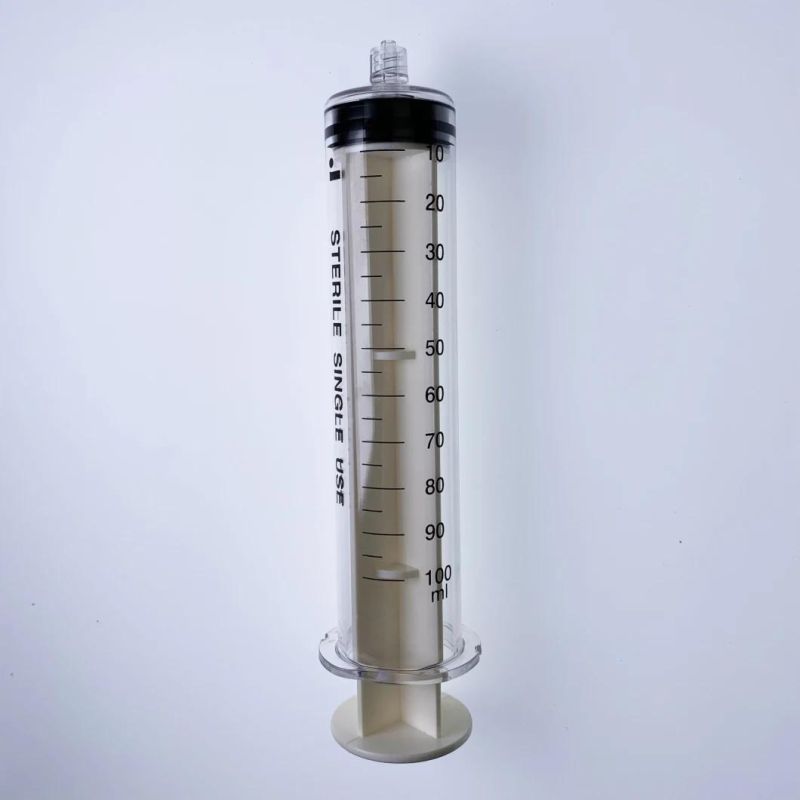 Disposable High Pressure Injector Syringe CT100 Specification Angiographic Syringe