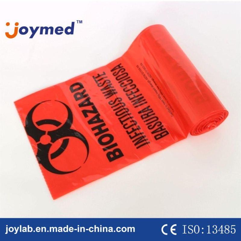 Medical Disposable Biohazard Waste Plastic Bags