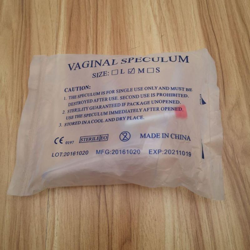 CE&ISO Certification Medical Disposable Vaginal Speculum/ Vaginal Dilator with French Type